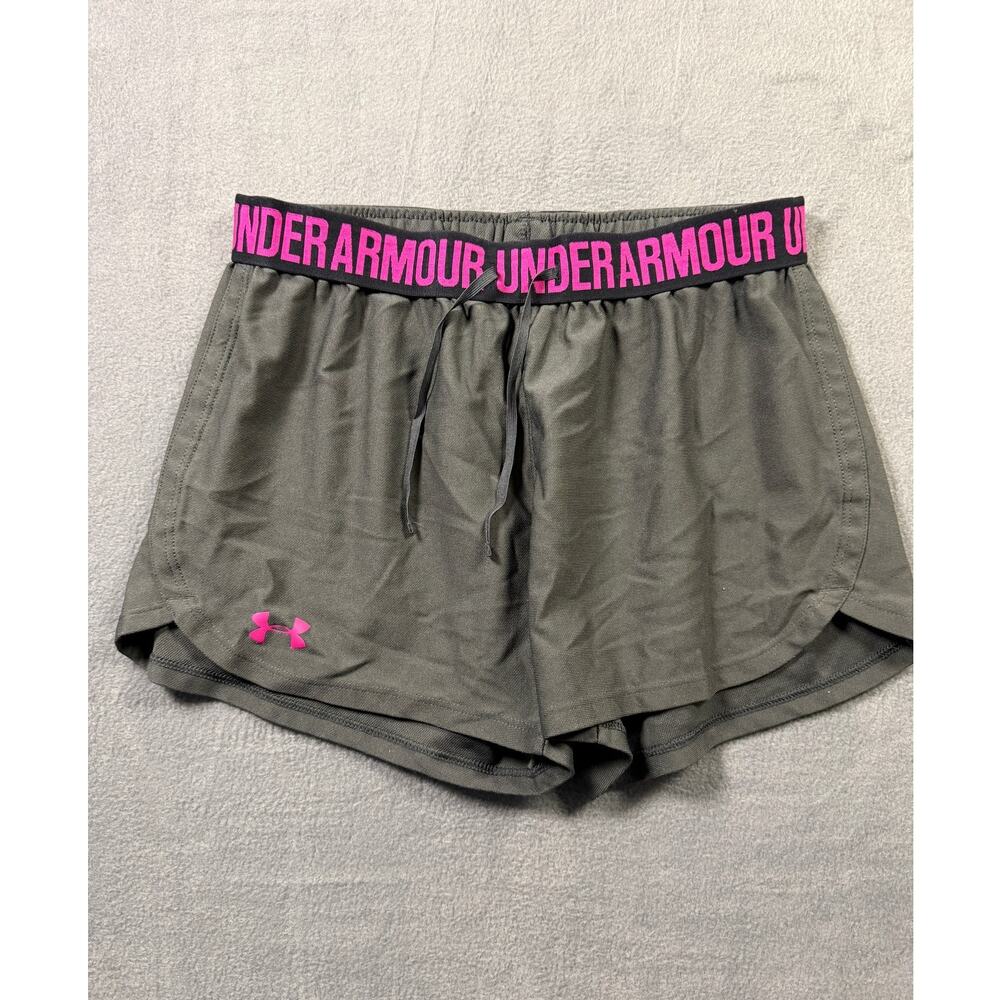 Under Armour Breast Cancer Edition Running Shorts Workout‎ Size Small Gray
